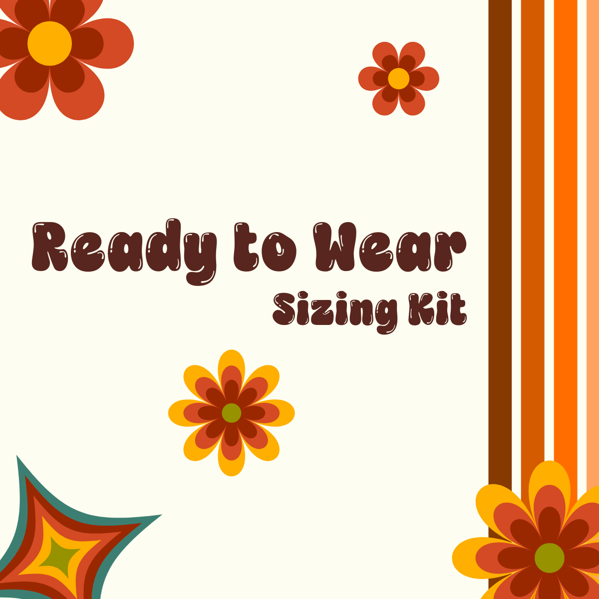 READY TO WEAR SIZING KIT (multiple color choices)